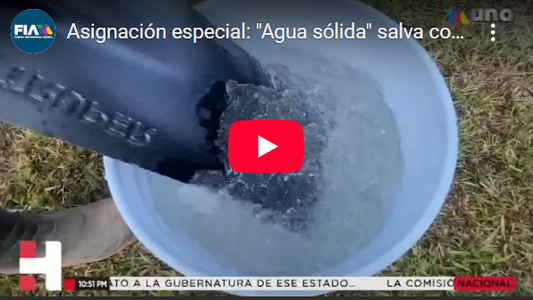 Asignación especial: "Agua sólida" salva cosechas ante sequías | TV Azteca